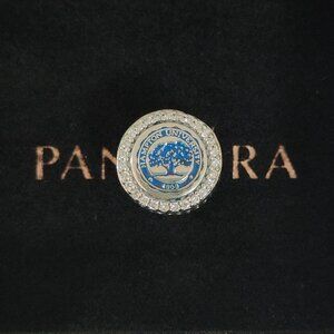 Pandora Hampton University Charm Bead S925 Silver with box